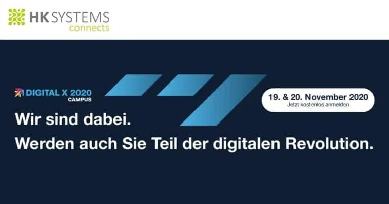 Messebanner digital x - wir sind dabei