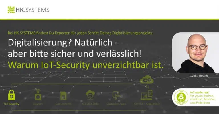 Digitalisierung – Warum IoT-Security unverzichtbar ist