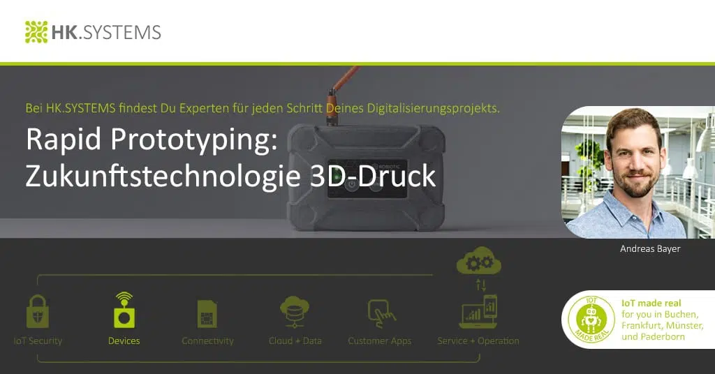 Rapid Prototyping – Zukunftstechnologie 3D-Druck