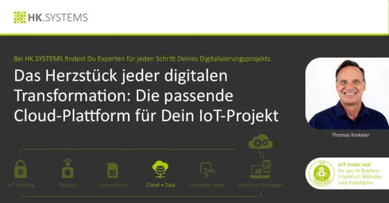 Die passende Cloud für Dein IoT Projekt